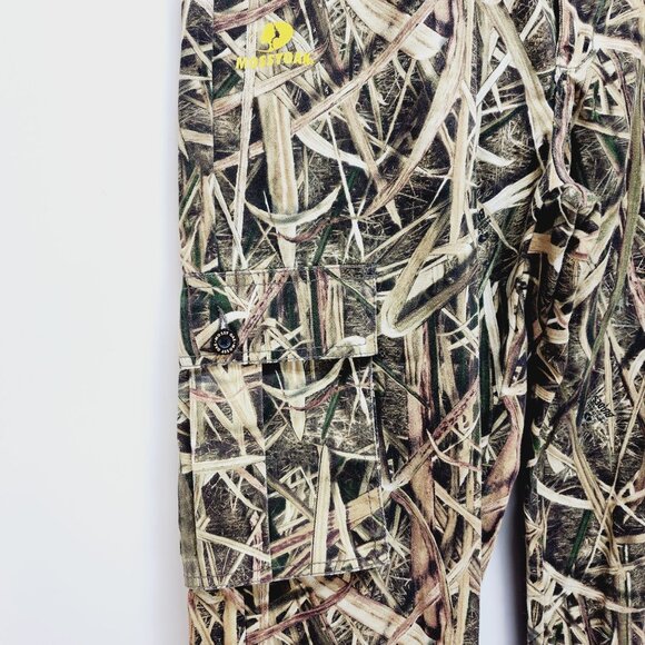 Mossy Oak Mens Camouflage cargo Pants 32X34 Outdoor Hunting Apparel - Picture 7 of 13